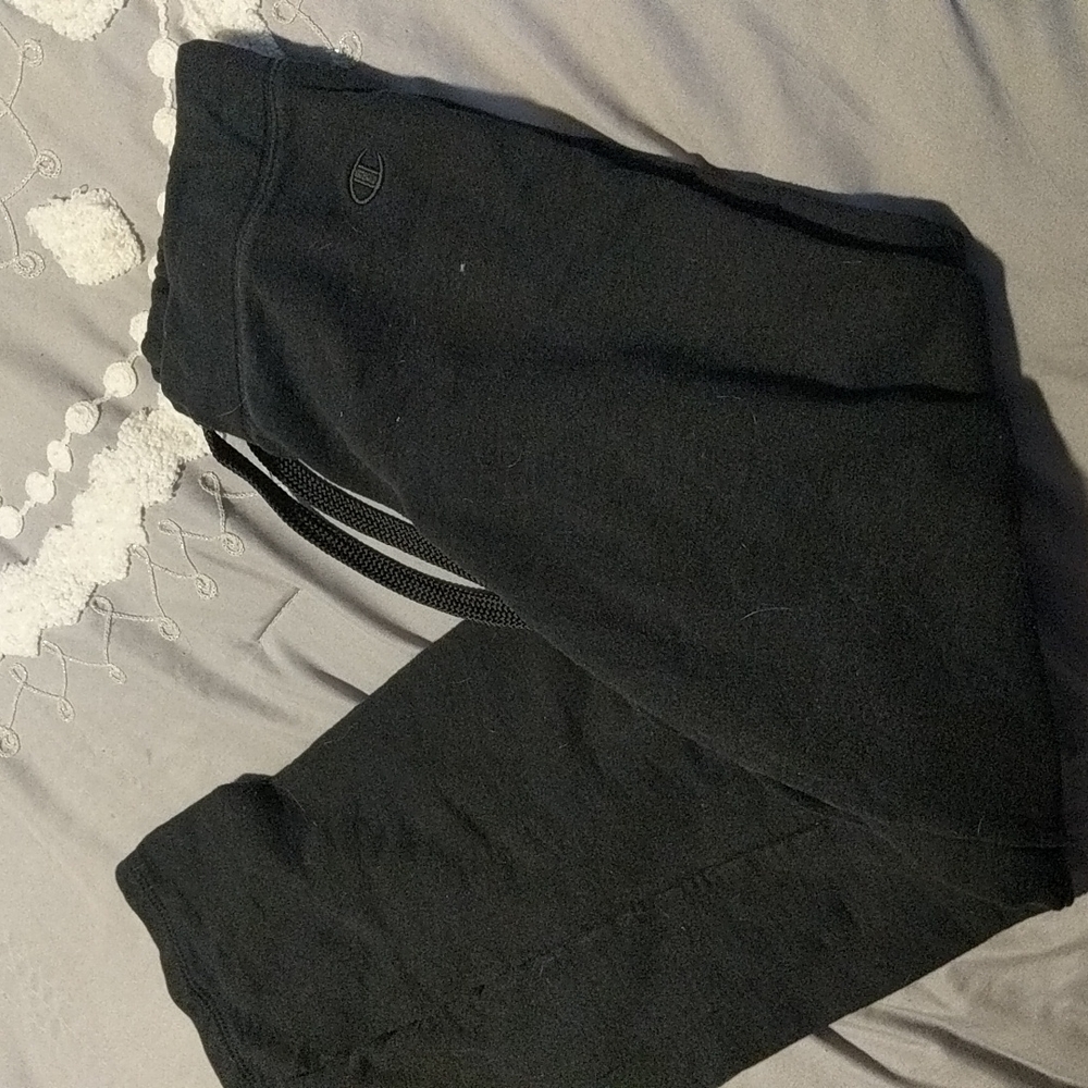 Black sweat pants